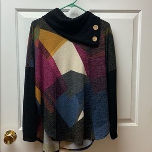 NWOT geometrical sweater
